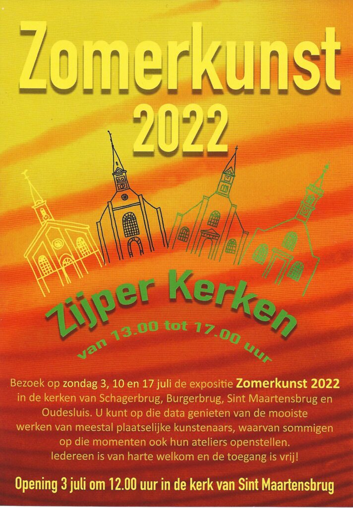 Zomerkunst 2022 Zijper kerken