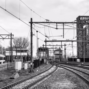 Zicht op Spoor - Station Alkmaar 1