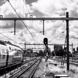 Zicht op Spoor - Station Den Helder 1