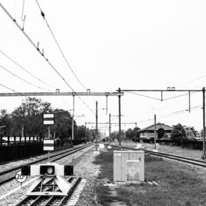 Zicht op Spoor - Station Schagen 2